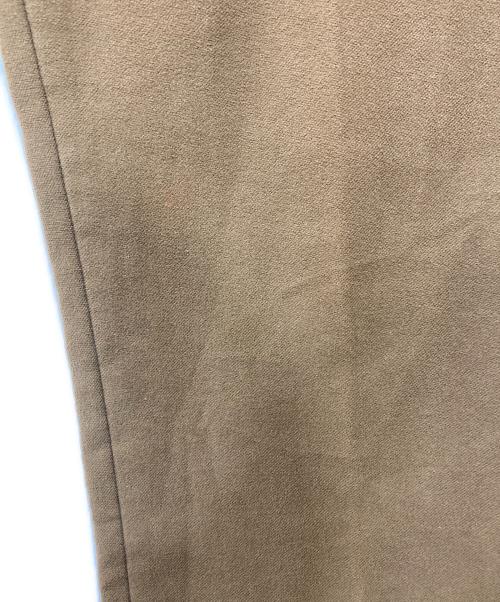 MIU MIU（ミュウミュウ）MIU MIU (ミュウミュウ) コットン モールスキン パンツ ブラウン サイズ:48の古着・服飾アイテム