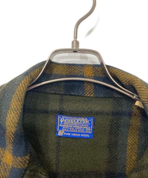 PENDLETON（ペンドルトン）PENDLETON (ペンドルトン) CPOジャケット オリーブ サイズ:Mの古着・服飾アイテム