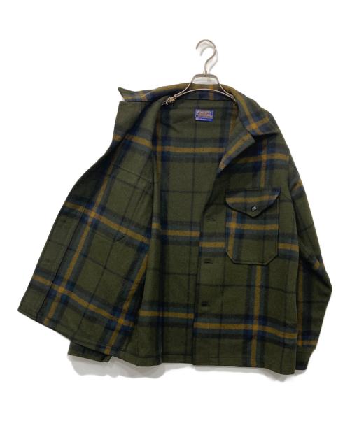 PENDLETON（ペンドルトン）PENDLETON (ペンドルトン) CPOジャケット オリーブ サイズ:Mの古着・服飾アイテム