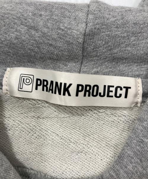 PRANK PROJECT（プランクプロジェクト）PRANK PROJECT (プランクプロジェクト) Twisted Hoodie Top/ツイステッドフーディ グレー サイズ:FREEの古着・服飾アイテム