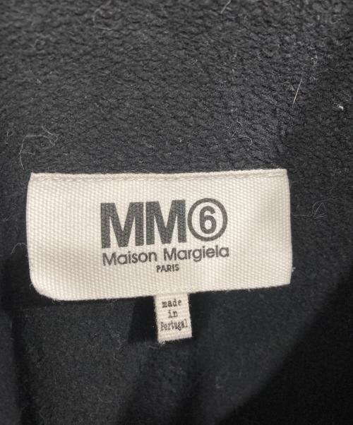 MM6 Maison Margiela（エムエムシックスメゾンマルジェラ）MM6 Maison Margiela (エムエムシックスメゾンマルジェラ) オフショルダースウェットワンピース ブラック サイズ:Sの古着・服飾アイテム
