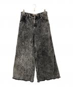 MARNIマルニ）の古着「Wide Leg Denim/ワイドレッグデニム」｜グレー
