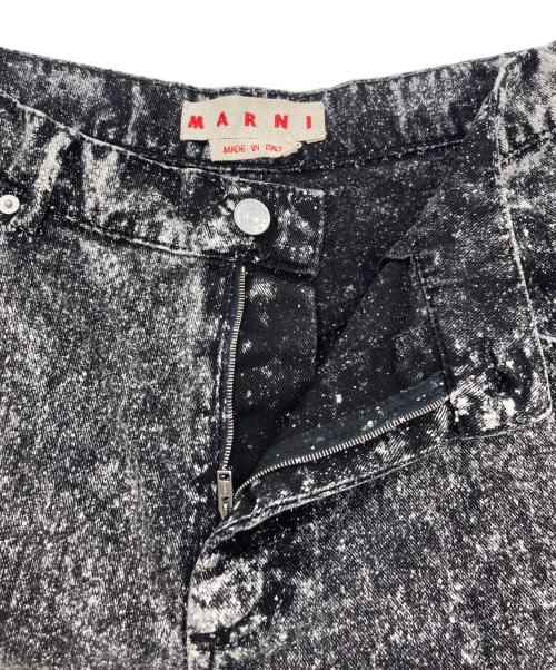 MARNI（マルニ）MARNI (マルニ) Wide Leg Denim/ワイドレッグデニム グレー サイズ:42の古着・服飾アイテム