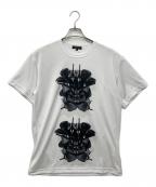COMME des GARCONS HOMME PLUSコムデギャルソンオムプリュス）の古着「プリントTシャツ」｜ホワイト
