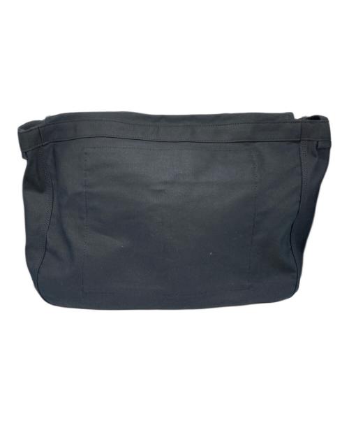 COMME des GARCONS SHIRT（コムデギャルソンシャツ）COMME des GARCONS SHIRT (コムデギャルソンシャツ) コットンキャンバスロゴプリントバッグ ブラック サイズ:-の古着・服飾アイテム