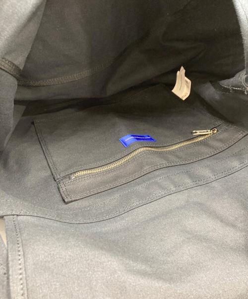 COMME des GARCONS SHIRT（コムデギャルソンシャツ）COMME des GARCONS SHIRT (コムデギャルソンシャツ) コットンキャンバスロゴプリントバッグ ブラック サイズ:-の古着・服飾アイテム