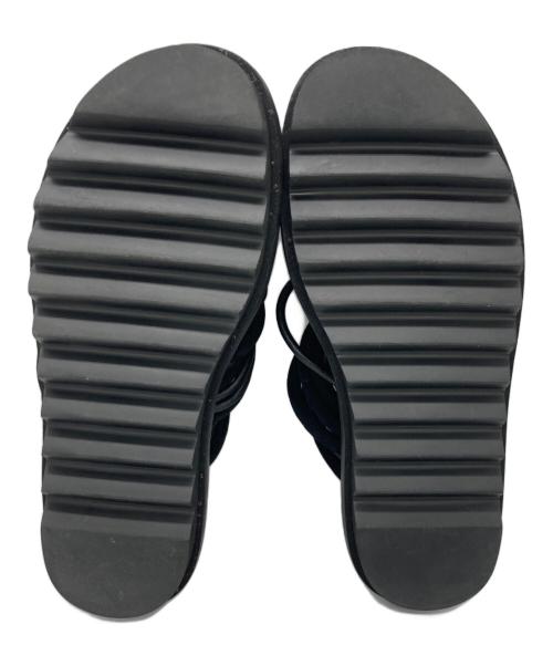 sacai（サカイ）sacai (サカイ) シャークソールサンダル ブラック サイズ:不明の古着・服飾アイテム