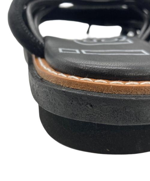 sacai（サカイ）sacai (サカイ) シャークソールサンダル ブラック サイズ:不明の古着・服飾アイテム