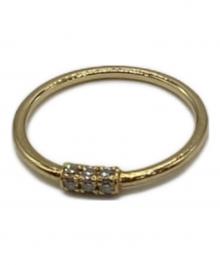 AHKAH（アーカー）の古着「ホワイトナイトファインリング」｜ゴールド