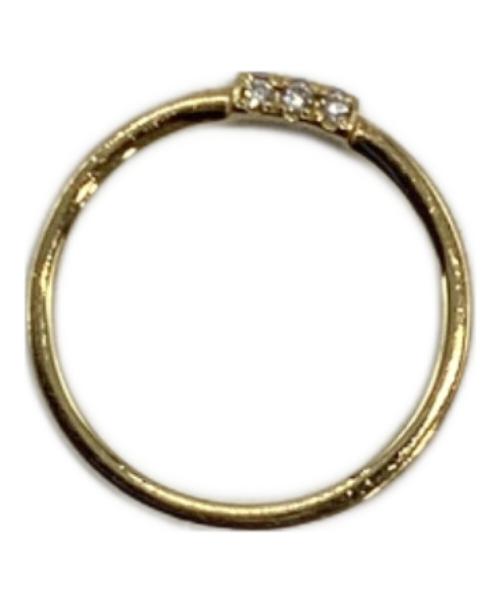 AHKAH（アーカー）AHKAH (アーカー) ホワイトナイトファインリング ゴールド サイズ:2号の古着・服飾アイテム