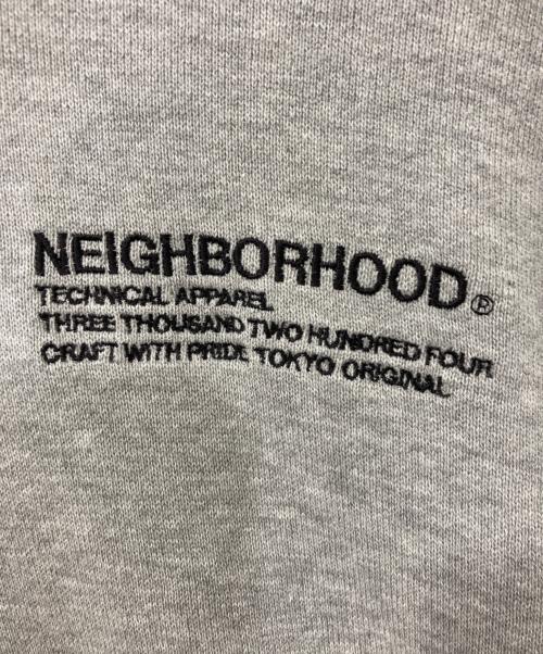 NEIGHBORHOOD（ネイバーフッド）NEIGHBORHOOD (ネイバーフッド) PLAIN SWEAT PARKA LS グレー サイズ:XLの古着・服飾アイテム