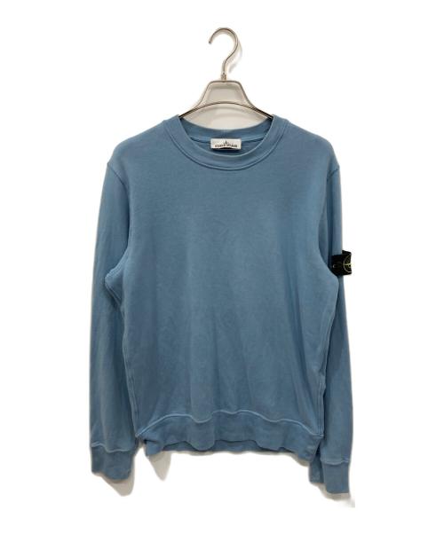 STONE ISLAND（ストーンアイランド）STONE ISLAND (ストーンアイランド) スウェットシャツ スカイブルー サイズ:Lの古着・服飾アイテム