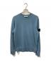STONE ISLAND（ストーンアイランド）の古着「スウェットシャツ」｜スカイブルー