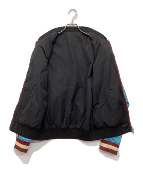 DIESEL（ディーゼル）DIESEL (ディーゼル) リバーシブルスカジャン バーガンディー サイズ:Mの古着・服飾アイテム