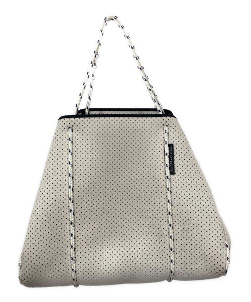 STATE OF ESCAPE（ステイトオブエスケープ）STATE OF ESCAPE (ステイトオブエスケープ) トートバッグ ホワイトの古着・服飾アイテム