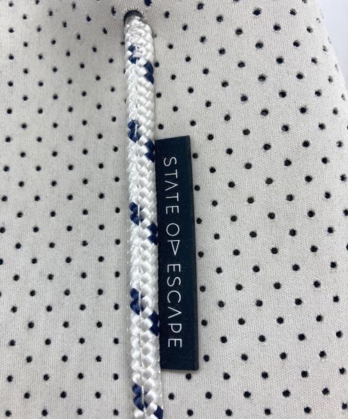 STATE OF ESCAPE（ステイトオブエスケープ）STATE OF ESCAPE (ステイトオブエスケープ) トートバッグ ホワイトの古着・服飾アイテム