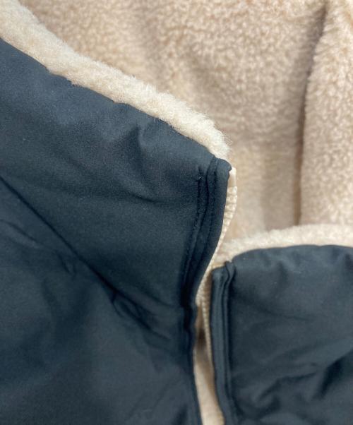 THE NORTH FACE（ザ ノース フェイス）THE NORTH FACE (ザ ノース フェイス) BE BETTER DOWN JACKET/ビーベター リバーシブル ダウンジャケット ブラック×ベージュ サイズ:Lの古着・服飾アイテム