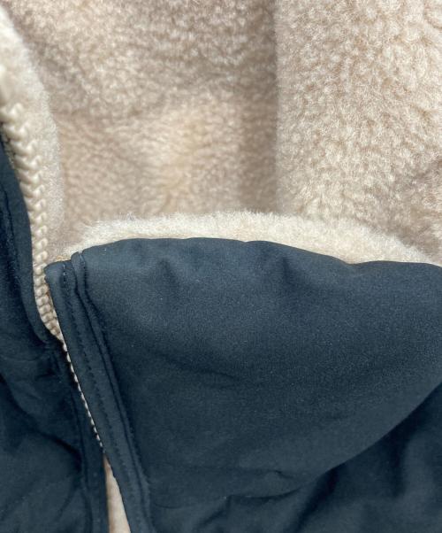 THE NORTH FACE（ザ ノース フェイス）THE NORTH FACE (ザ ノース フェイス) BE BETTER DOWN JACKET/ビーベター リバーシブル ダウンジャケット ブラック×ベージュ サイズ:Lの古着・服飾アイテム