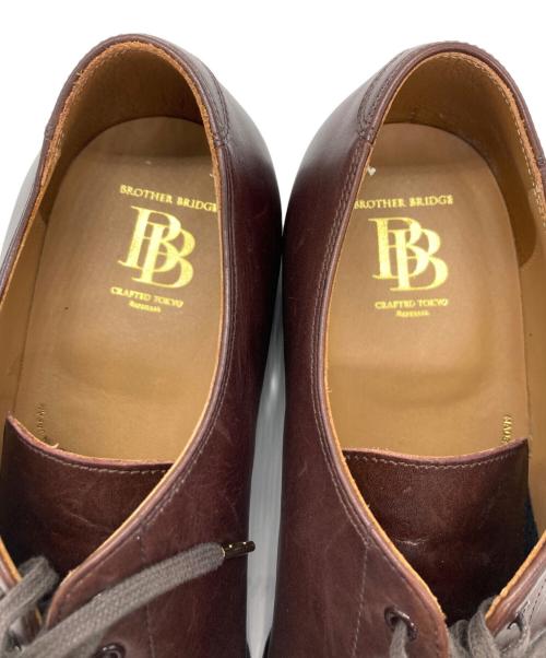 brother bridge（ブラザーブリッジ）brother bridge (ブラザーブリッジ) ALI/アリ オックスフォードシューズ ブラウン サイズ:8 1/2の古着・服飾アイテム