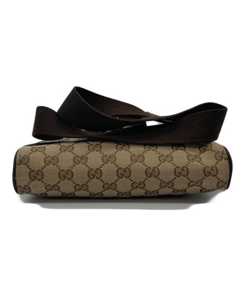 GUCCI（グッチ）GUCCI (グッチ) GGキャンバス ウエストバッグ ベージュの古着・服飾アイテム