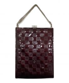 LOUIS VUITTON（ルイ ヴィトン）の古着「アンジュGM パーティーバッグ」｜ボルドー