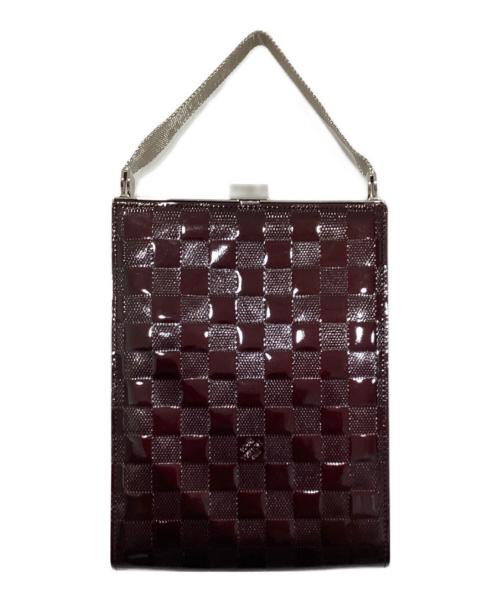 LOUIS VUITTON（ルイ ヴィトン）LOUIS VUITTON (ルイ ヴィトン) アンジュGM パーティーバッグ ボルドーの古着・服飾アイテム