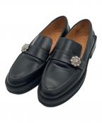 GANNIガニー）の古着「ローファー」｜ブラック