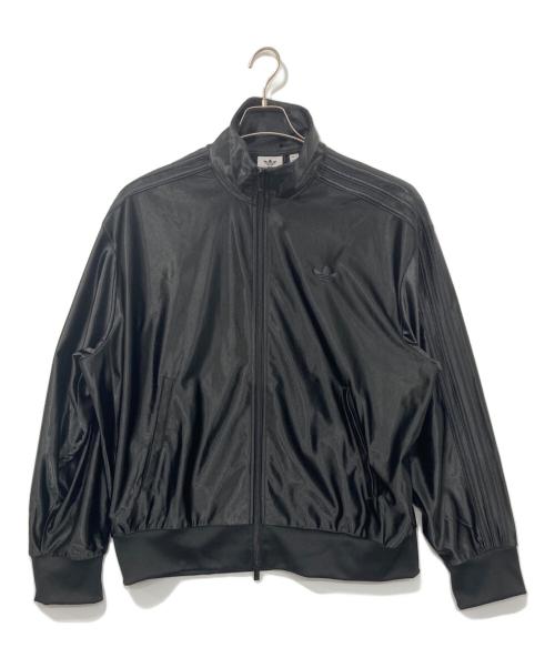 adidas（アディダス）adidas (アディダス) オーバーサイズ ファイヤーバード トラックトップ ブラック サイズ:Ｍの古着・服飾アイテム