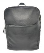 BARNEYS NEWYORKバーニーズ・ニューヨーク）の古着「レザーバックパック」｜ブラック