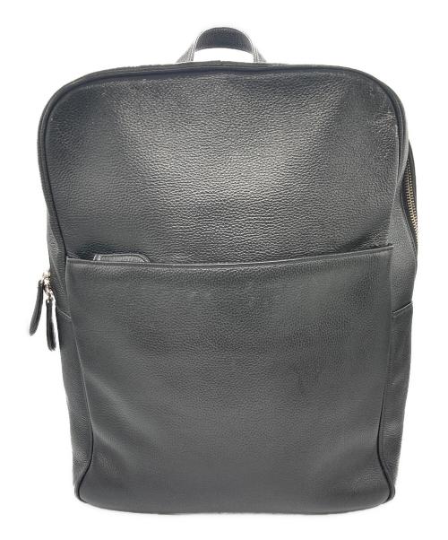 BARNEYS NEWYORK（バーニーズ・ニューヨーク）BARNEYS NEWYORK (バーニーズ・ニューヨーク) レザーバックパック ブラック サイズ:-の古着・服飾アイテム