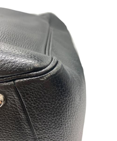 BARNEYS NEWYORK（バーニーズ・ニューヨーク）BARNEYS NEWYORK (バーニーズ・ニューヨーク) レザーバックパック ブラック サイズ:-の古着・服飾アイテム