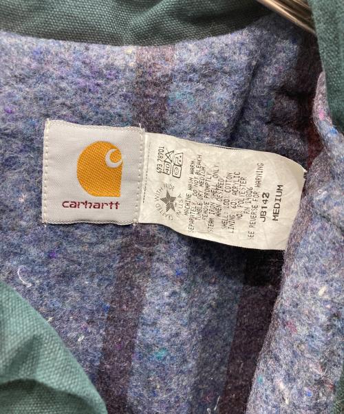 CarHartt（カーハート）CarHartt (カーハート) トラッカージャケット グリーン サイズ:MEDIUM 未使用品の古着・服飾アイテム