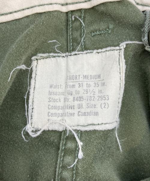 US ARMY（ユーエスアーミー）US ARMY (ユーエスアーミー) M-65カーゴパンツ グリーン サイズ:S-Mの古着・服飾アイテム