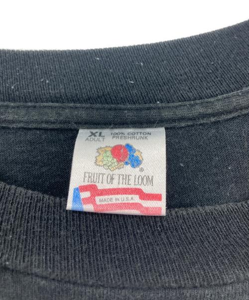 FRUIT OF THE LOOM（フルーツオブザルーム）FRUIT OF THE LOOM (フルーツオブザルーム) Tシャツ ブラック サイズ:XLの古着・服飾アイテム