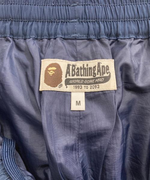 A BATHING APE（アベイシングエイプ）A BATHING APE (アベイシングエイプ) ナイロンパンツ ネイビー サイズ:Mの古着・服飾アイテム