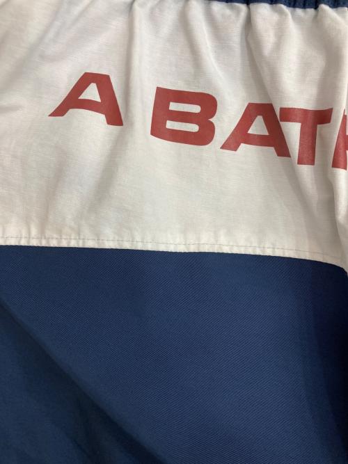 A BATHING APE（アベイシングエイプ）A BATHING APE (アベイシングエイプ) ナイロンパンツ ネイビー サイズ:Mの古着・服飾アイテム