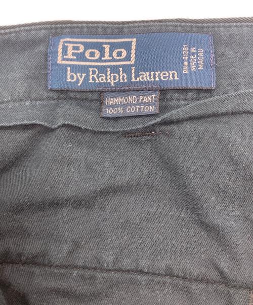 POLO RALPH LAUREN（ポロ・ラルフローレン）POLO RALPH LAUREN (ポロ・ラルフローレン) ポロチノ ブラック サイズ:36/30の古着・服飾アイテム