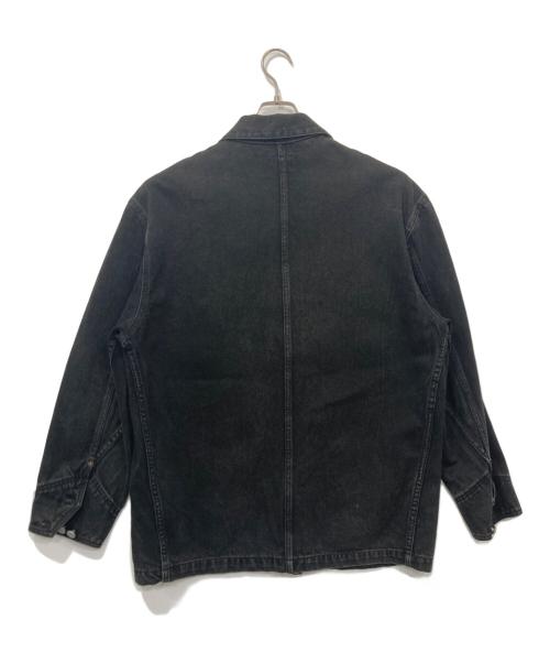 Calvin Klein（カルバンクライン）Calvin Klein (カルバンクライン) カバーオール ブラック サイズ:Mの古着・服飾アイテム