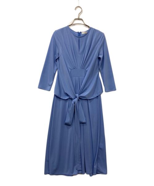 CORCOVADO（コルコバード）CORCOVADO (コルコバード) ブラウスワンピース ブルー サイズ:36の古着・服飾アイテム