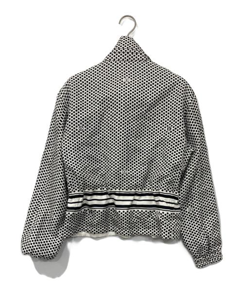 LOUIS VUITTON（ルイ ヴィトン）LOUIS VUITTON (ルイ ヴィトン) LVポルカドットジャケット ホワイト×ブラック サイズ:36の古着・服飾アイテム