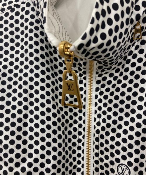 LOUIS VUITTON（ルイ ヴィトン）LOUIS VUITTON (ルイ ヴィトン) LVポルカドットジャケット ホワイト×ブラック サイズ:36の古着・服飾アイテム
