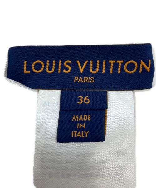 LOUIS VUITTON（ルイ ヴィトン）LOUIS VUITTON (ルイ ヴィトン) LVポルカドットジャケット ホワイト×ブラック サイズ:36の古着・服飾アイテム