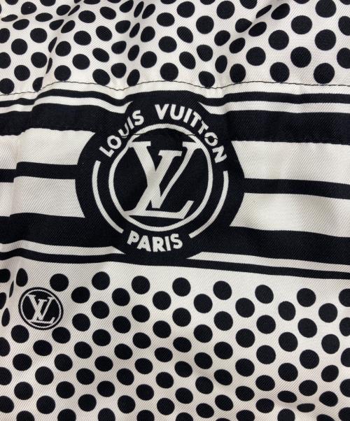 LOUIS VUITTON（ルイ ヴィトン）LOUIS VUITTON (ルイ ヴィトン) LVポルカドットジャケット ホワイト×ブラック サイズ:36の古着・服飾アイテム