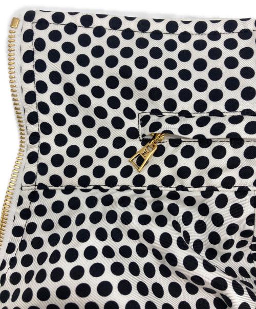 LOUIS VUITTON（ルイ ヴィトン）LOUIS VUITTON (ルイ ヴィトン) LVポルカドットジャケット ホワイト×ブラック サイズ:36の古着・服飾アイテム
