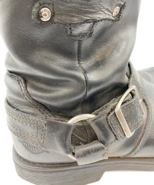 HARLEY-DAVIDSON（ハーレーダビッドソン）HARLEY-DAVIDSON (ハーレーダビッドソン) 93116 バイカーブーツ ブラック サイズ:26cm/US8の古着・服飾アイテム