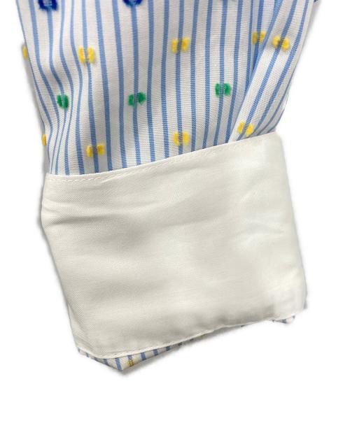 BROOKS BROTHERS（ブルックスブラザーズ）BROOKS BROTHERS (ブルックスブラザーズ) ロングシャツワンピース ブルー サイズ:2の古着・服飾アイテム