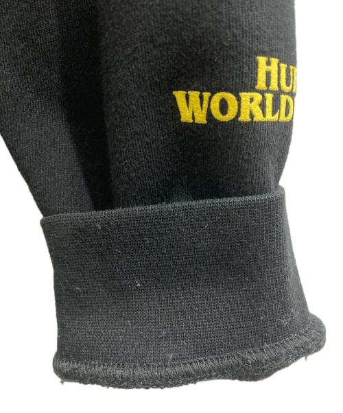 HUF（ハフ）HUF (ハフ) PULP FICTION (パルプフィクション) プリントプルオーバーパーカー ブラック サイズ:Sの古着・服飾アイテム