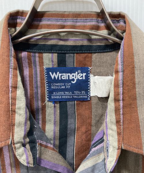 Wrangler（ラングラー）Wrangler (ラングラー) 紺タグ 80-90s/ウエスタンシャツ マルチカラー サイズ:表記なしの古着・服飾アイテム