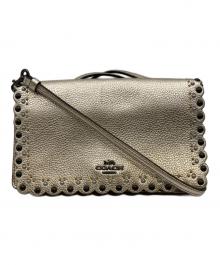 COACH（コーチ）の古着「バッグ」｜ゴールド