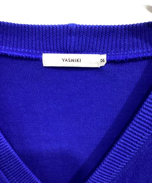 yashiki（ヤシキ）YASHIKI (ヤシキ) Jyuban Cardigan ブルー サイズ:2の古着・服飾アイテム